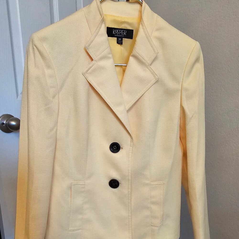 Vintage Kasper Yellow Blazer